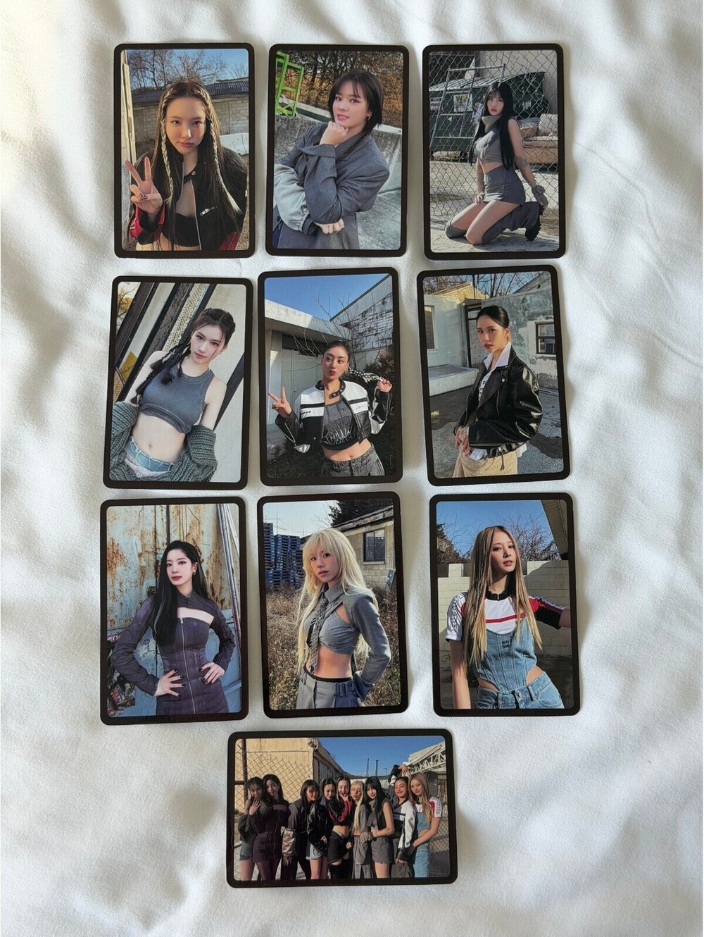 Twice READY TO BE Be Version Pre Order Benefit (POB) Photocard Complete Pack
